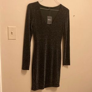 Forever 21 sparkly body con dress